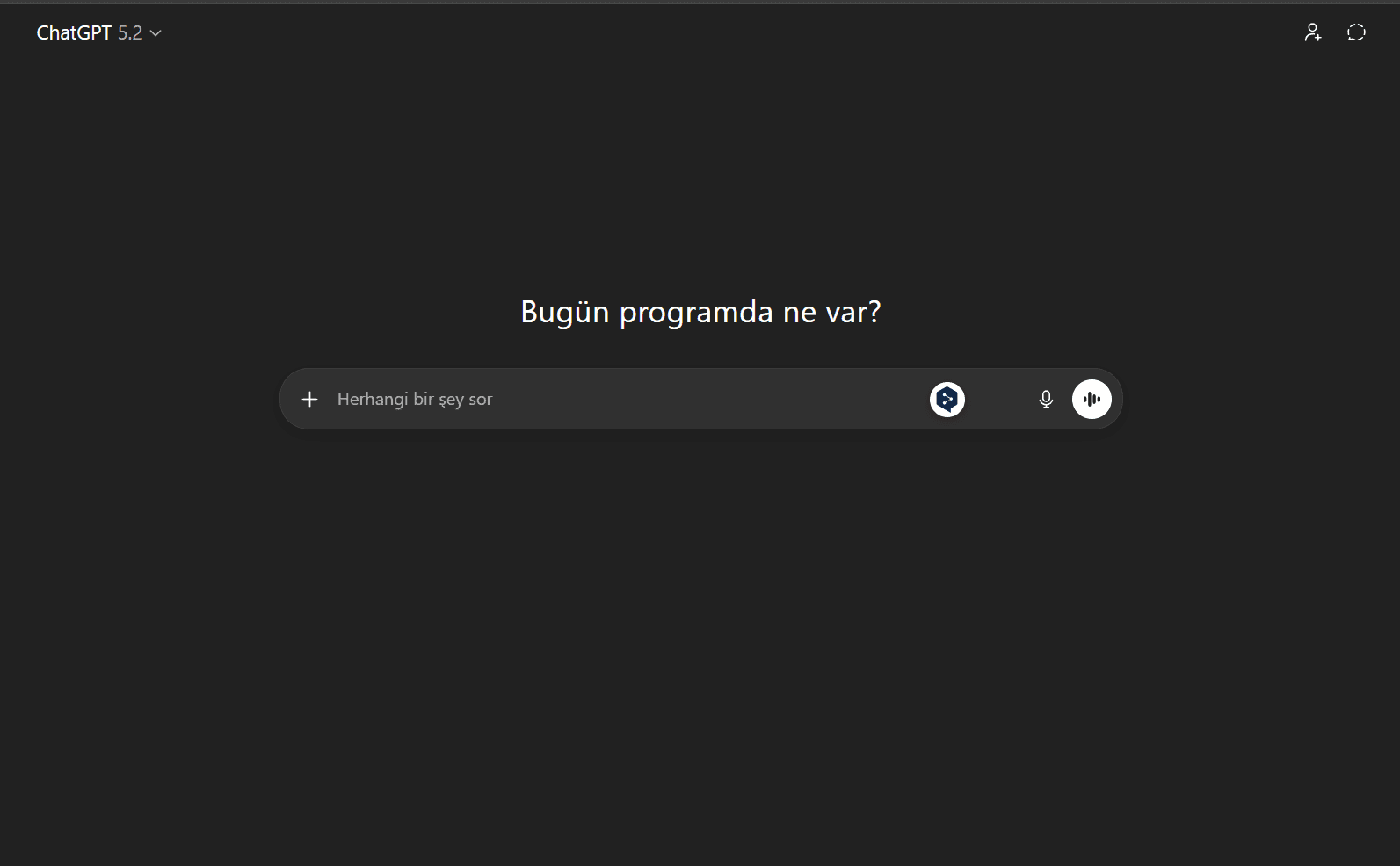 ChatGPT screenshot 1