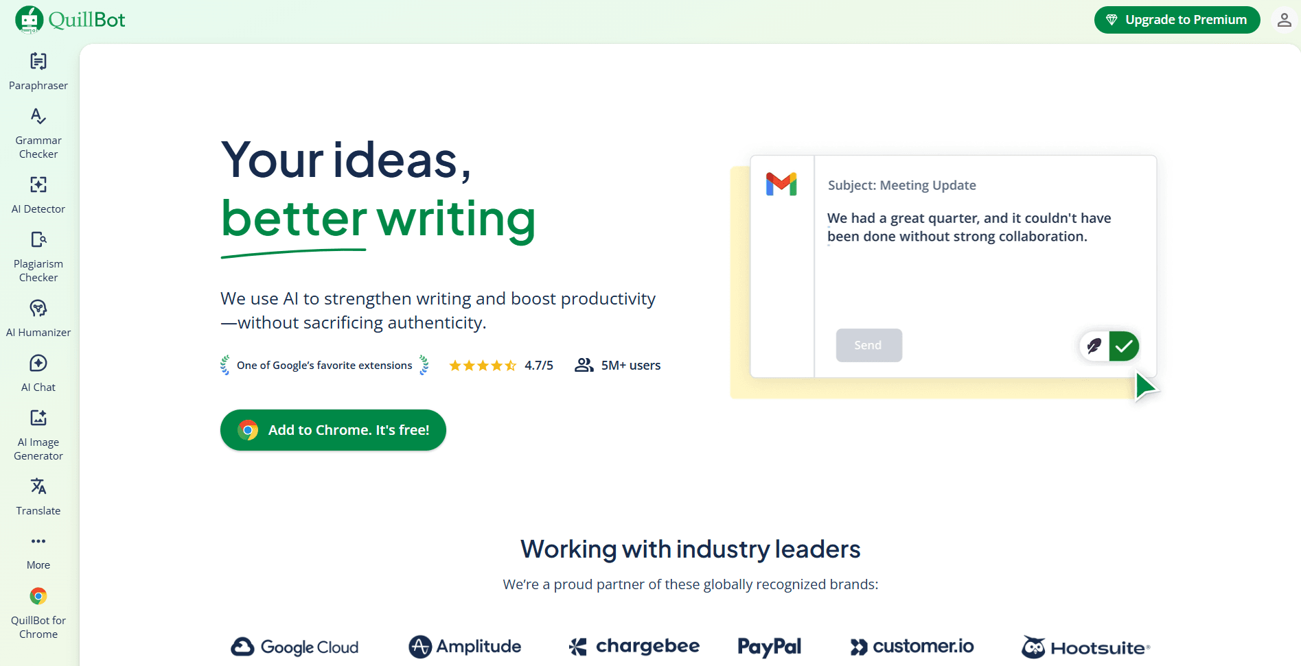 QuillBot screenshot 1